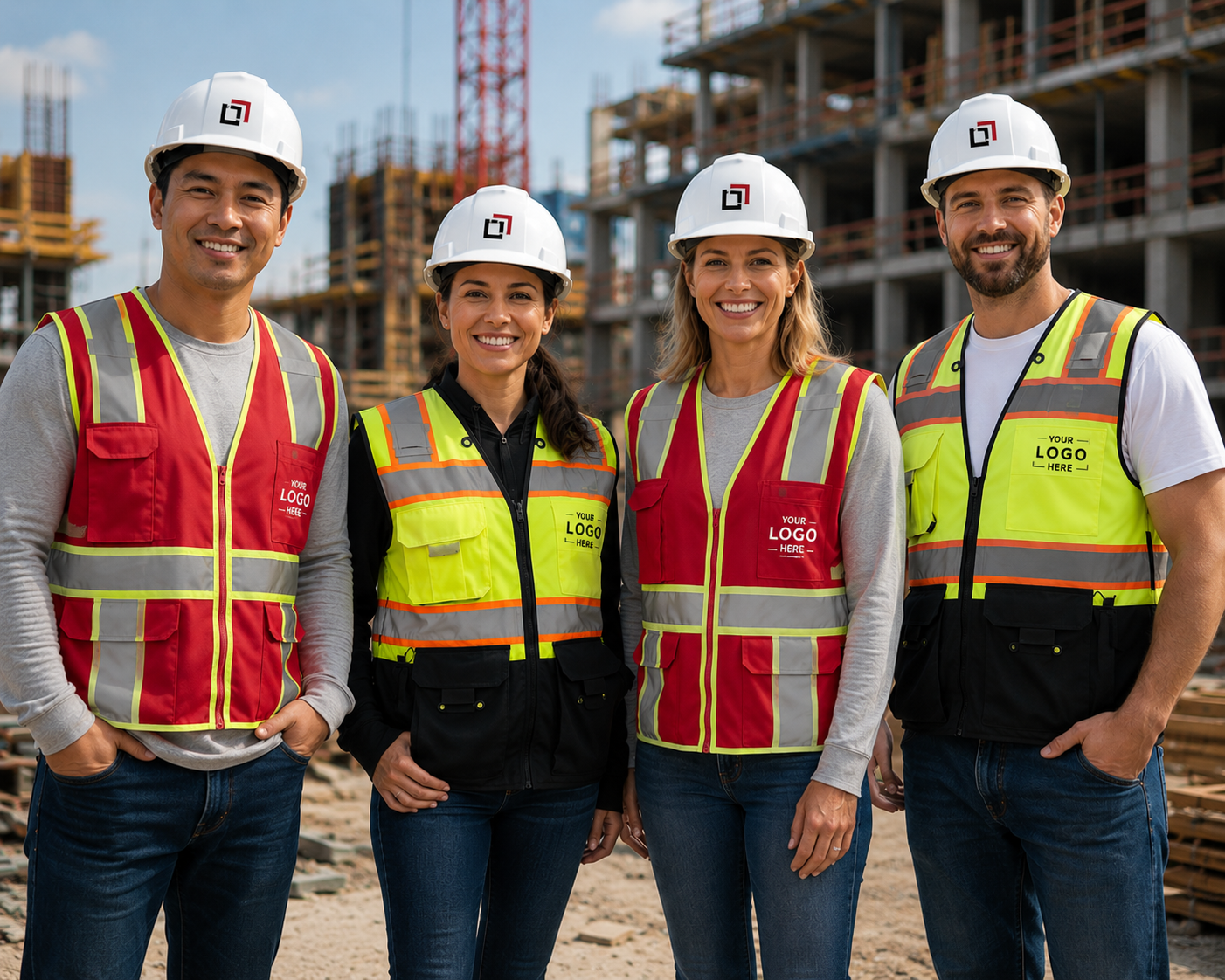 Branded Construction Vests